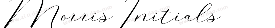 Morris Initials字体转换